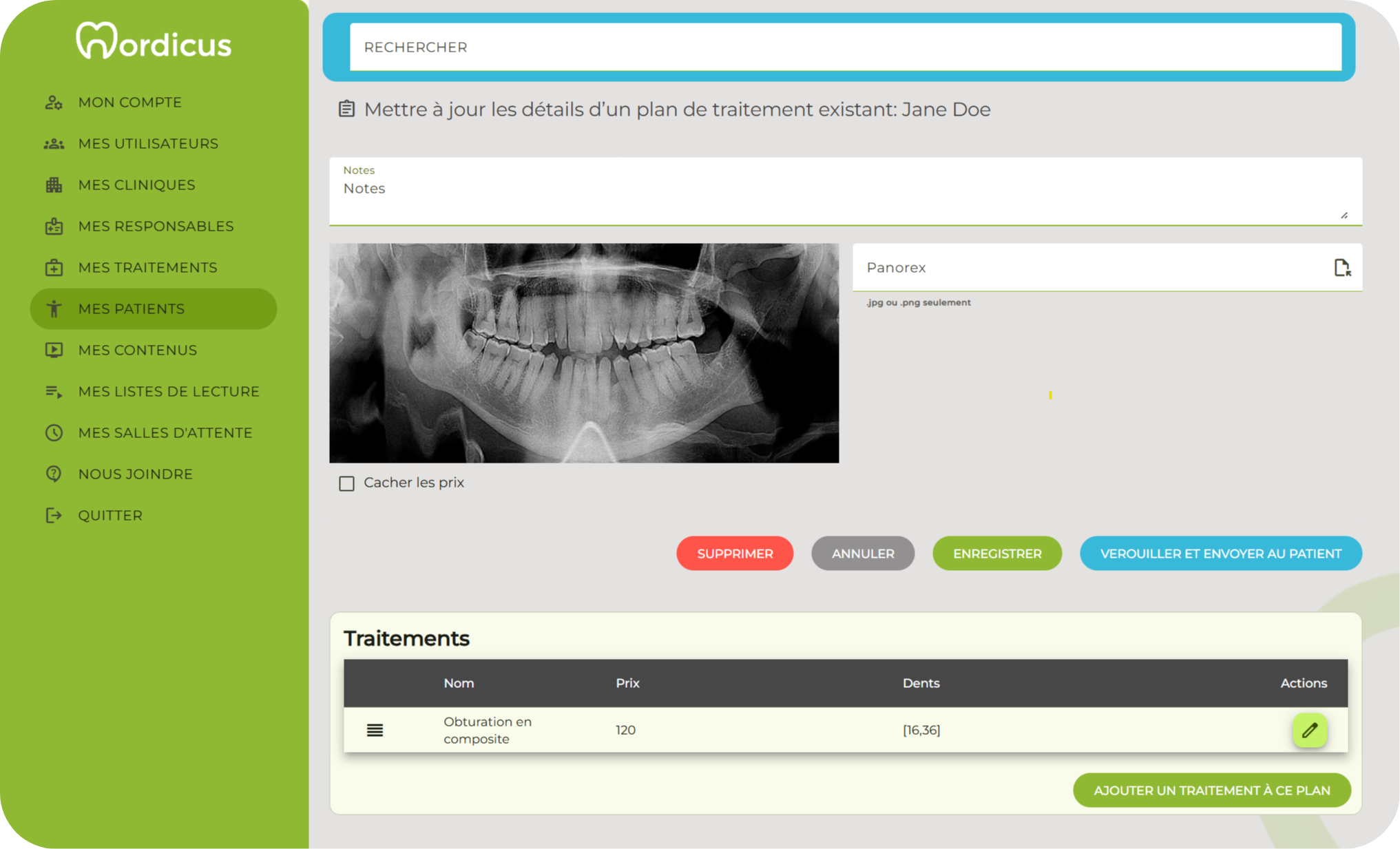 Mordicus App Screenshot